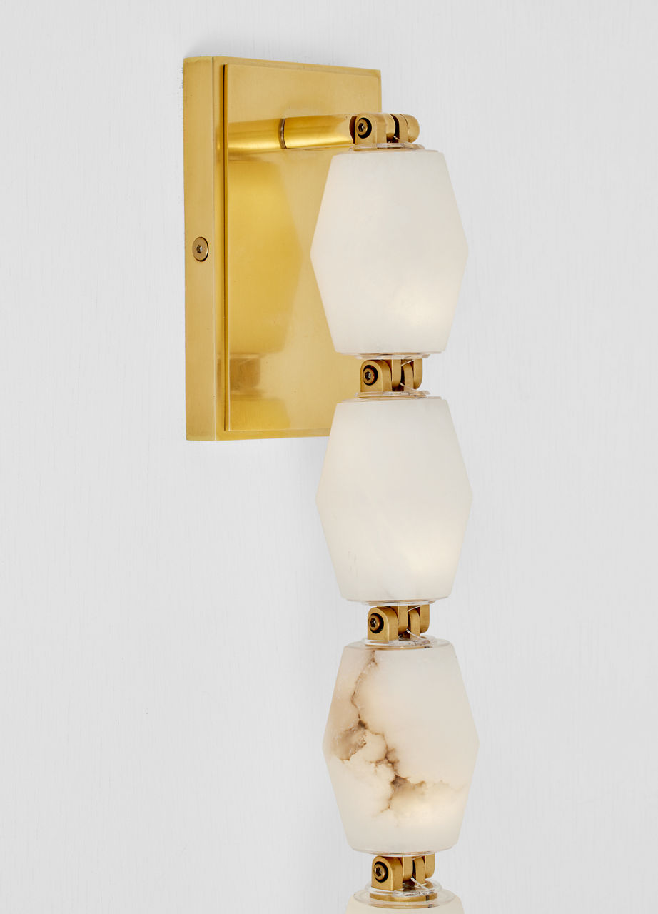 Collier Alabaster 28 Sconce - SLWS547 | Visual Comfort
